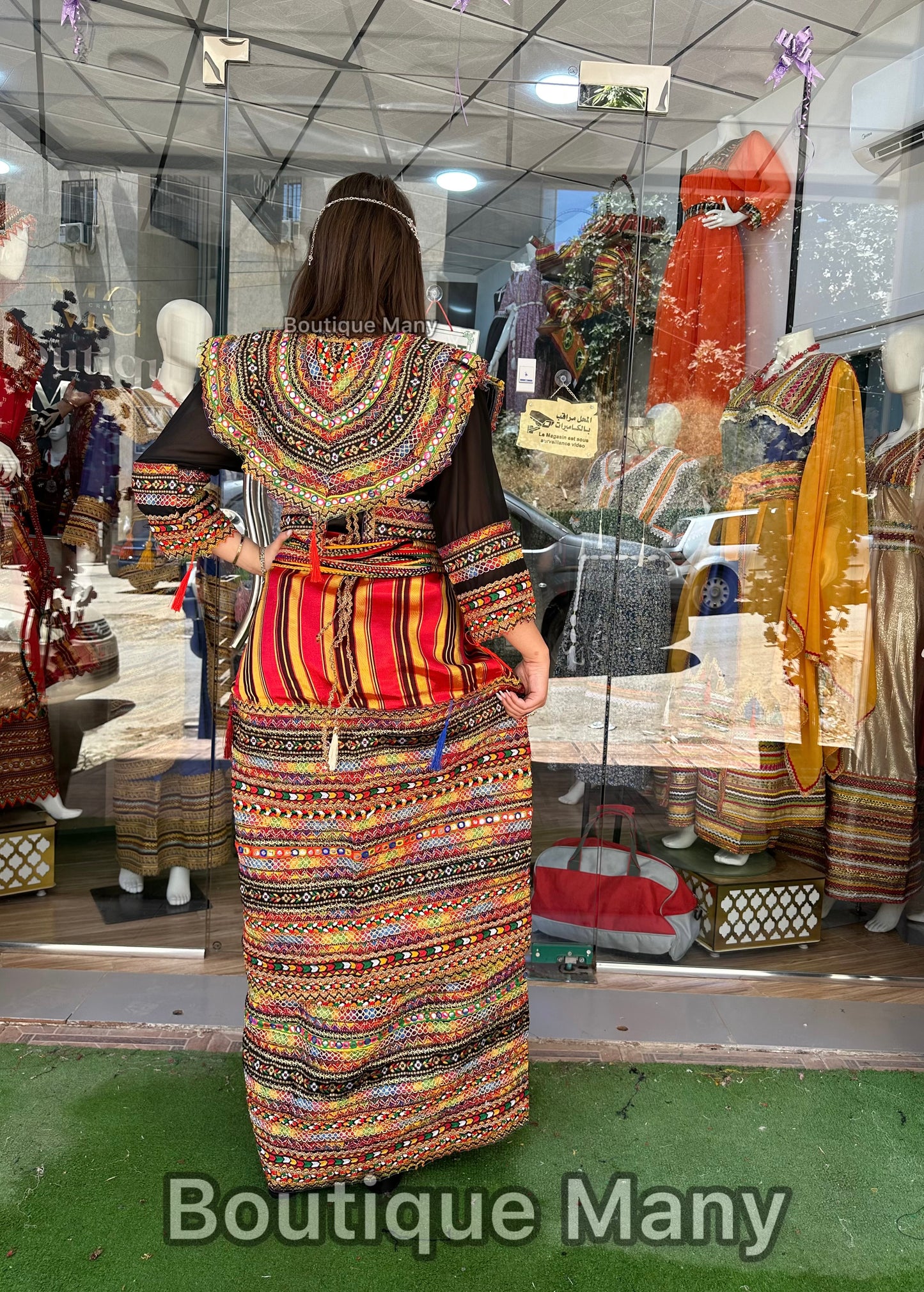 Robe kabyle moderne Lèna