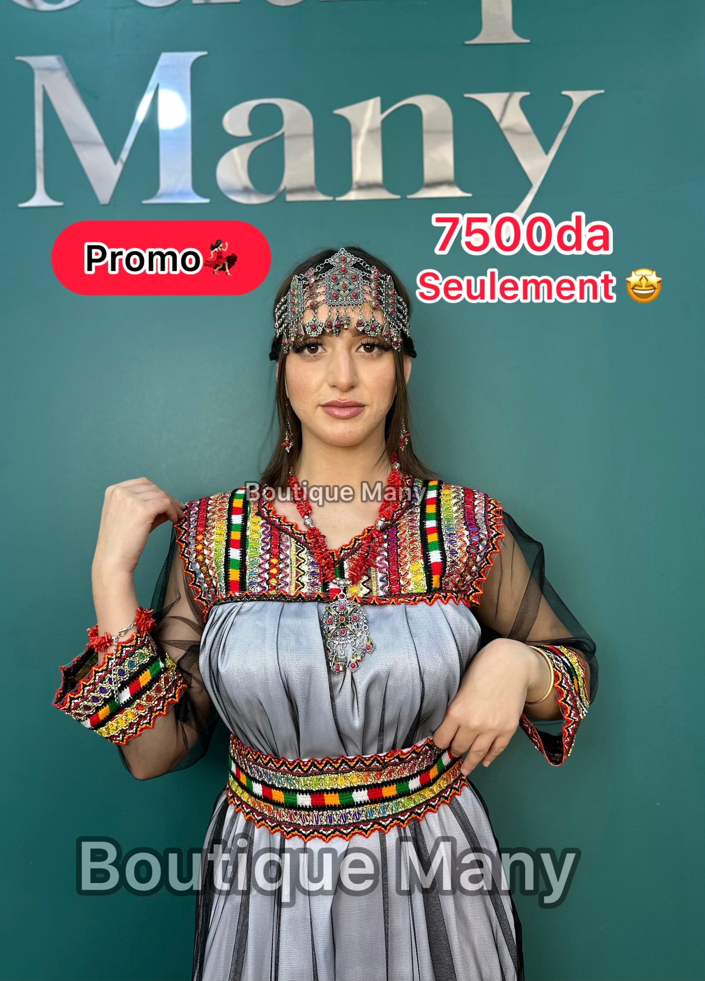 Robe kabyle moderne Ryma