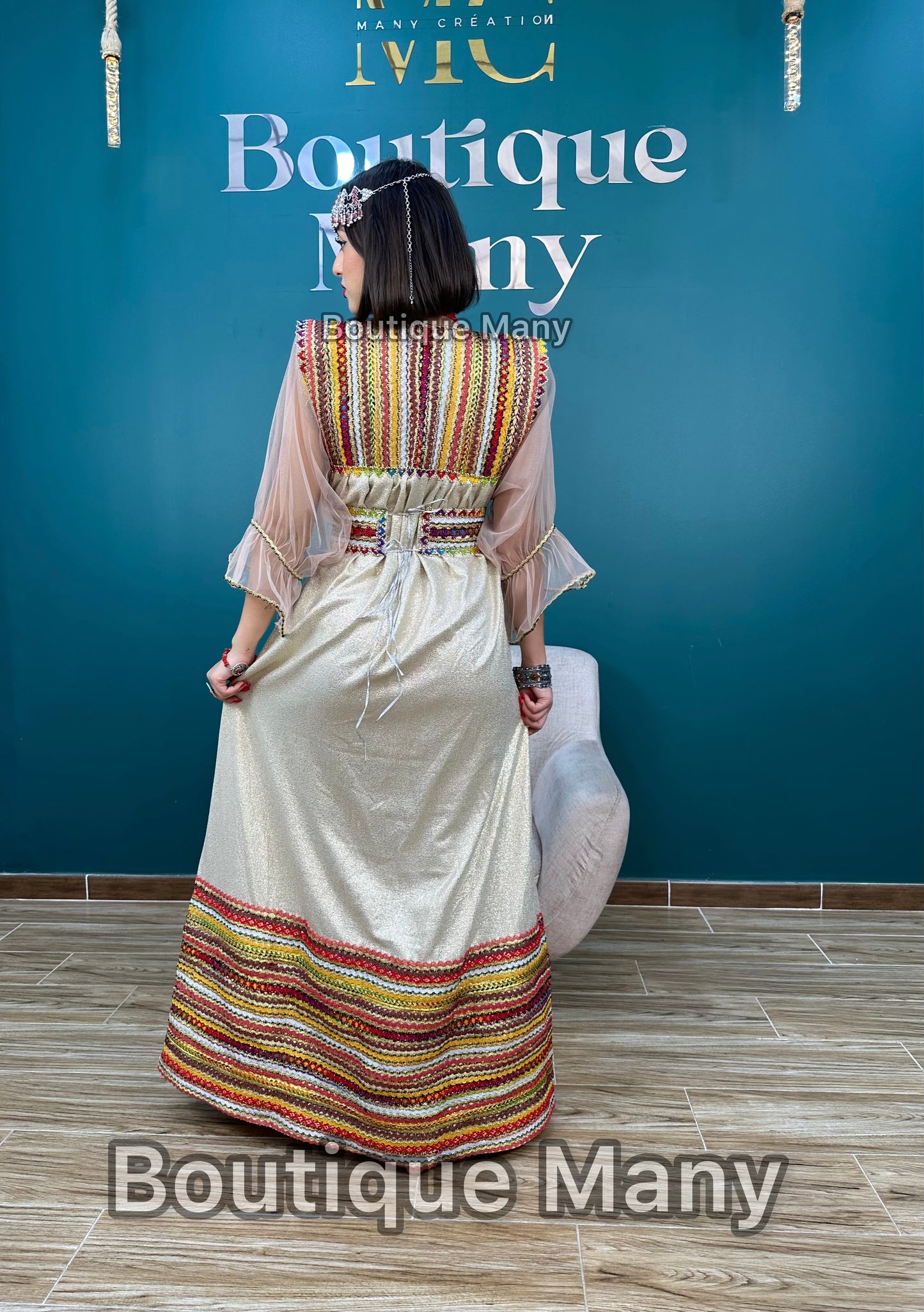 Robe kabyle moderne Numidia
