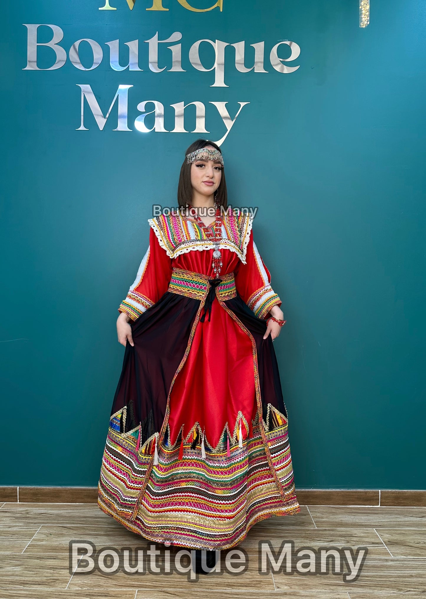 Robe kabyle moderne Bina