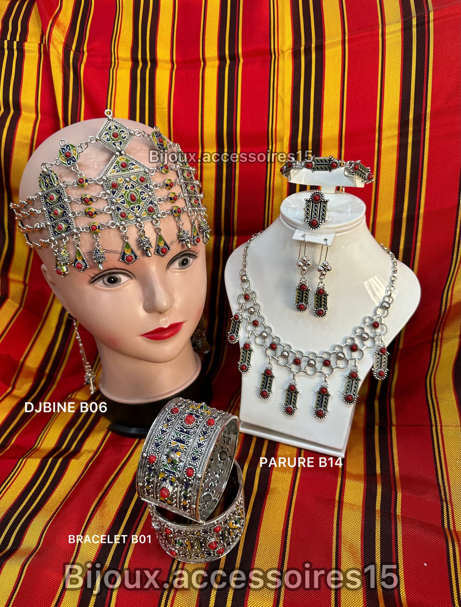 Bijoux et accessoires kabyle