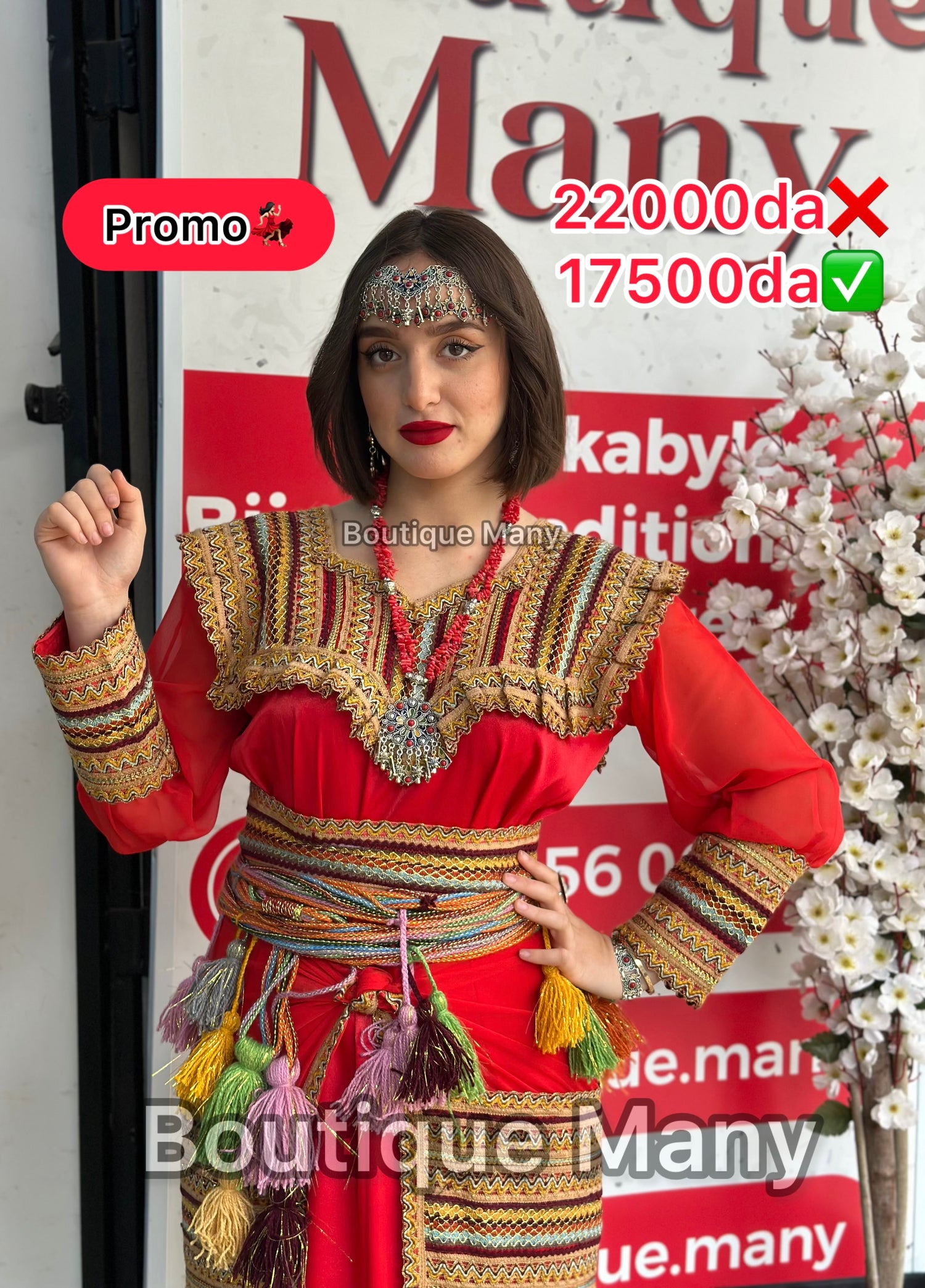 Robe kabyle chargé