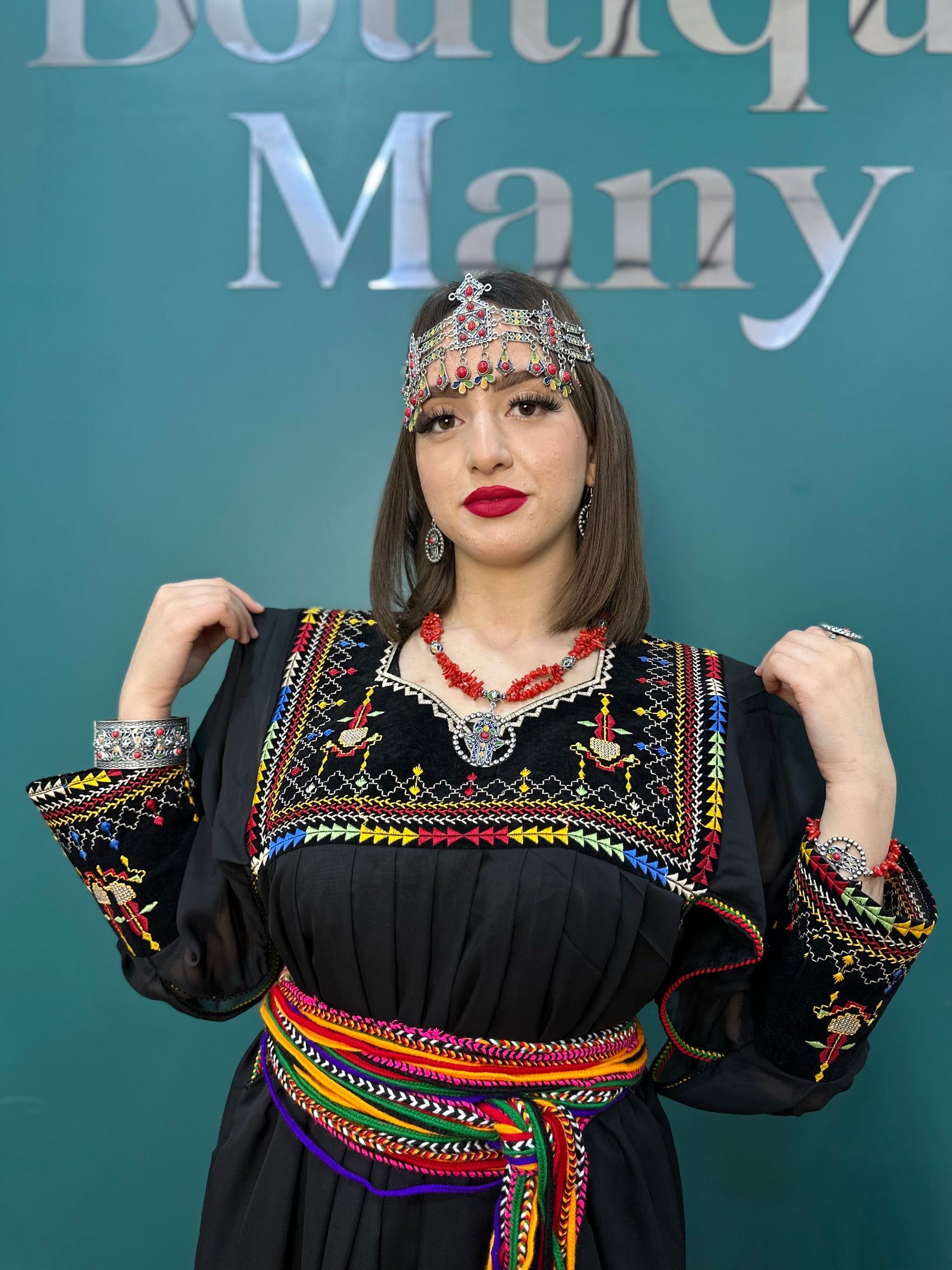 Robe kabyle  avec broderie