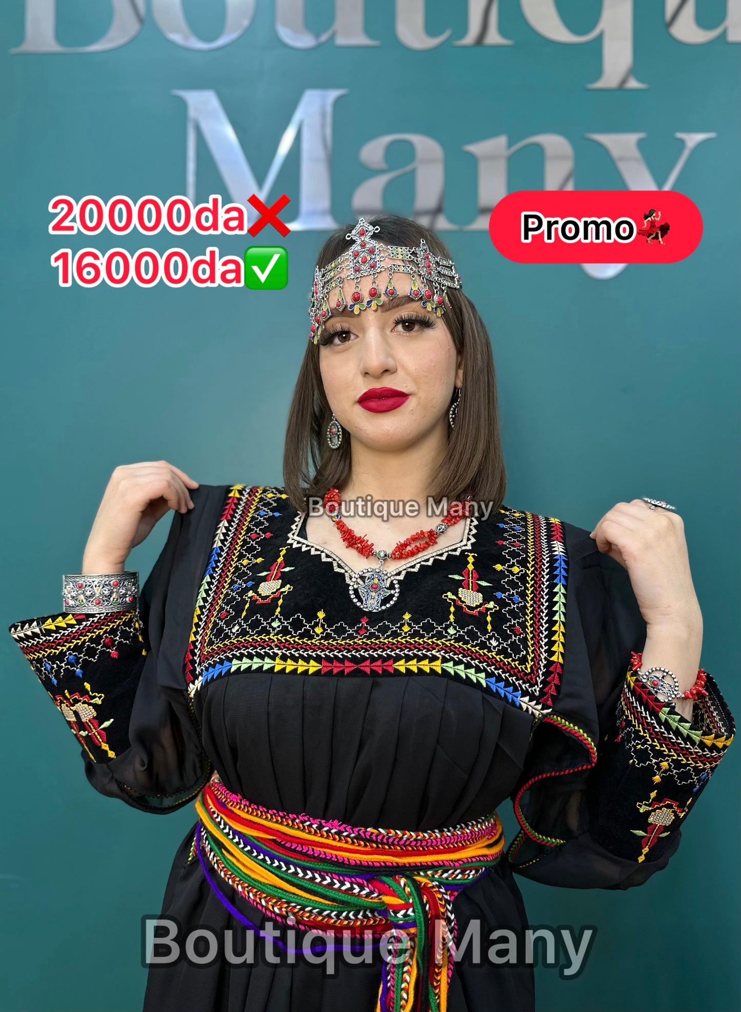 Robe kabyle moderne Mily