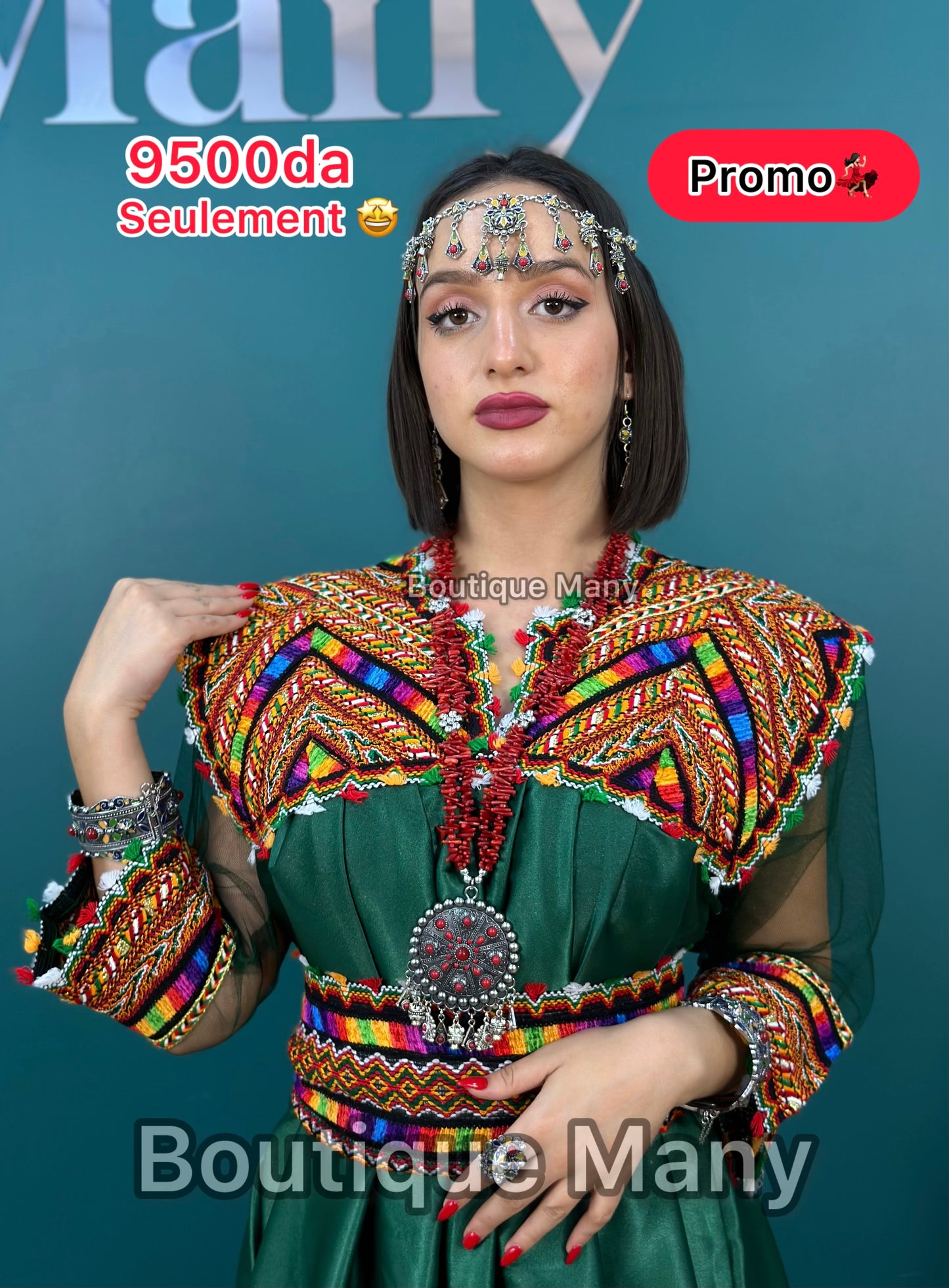 Robe kabyle moderne Mima