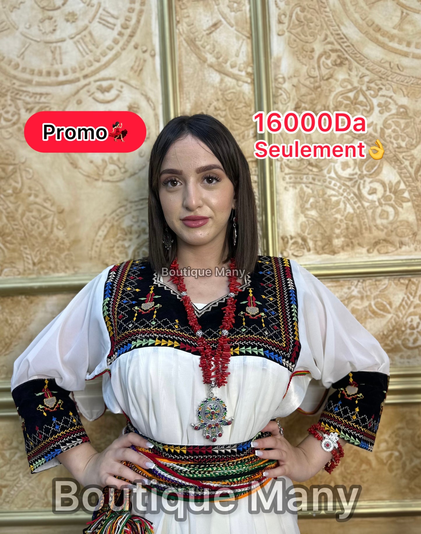 Robe kabyle moderne Mily