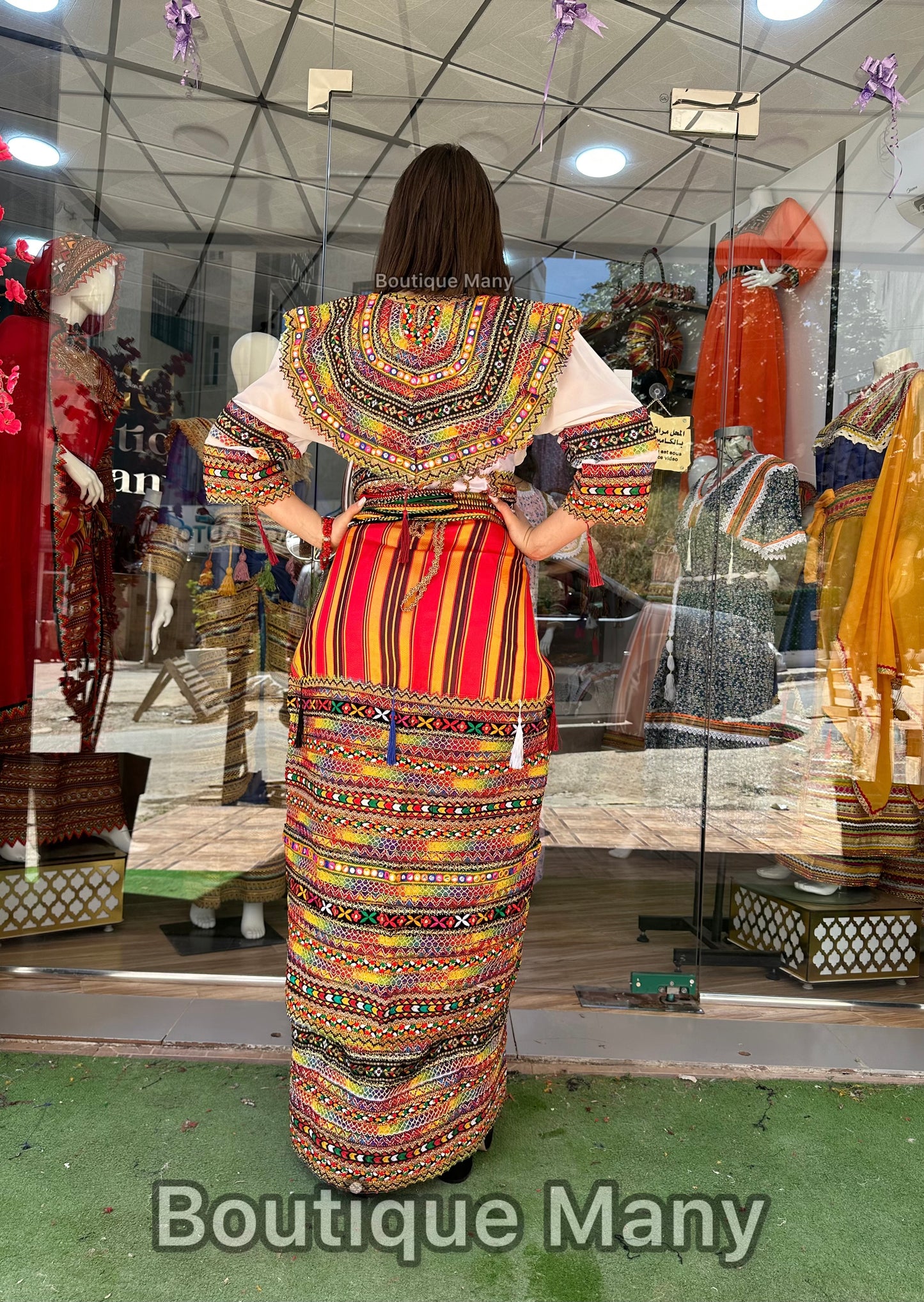 Robe kabyle moderne Lèna