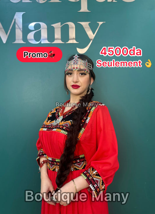 Robe kabyle moderne Dîna