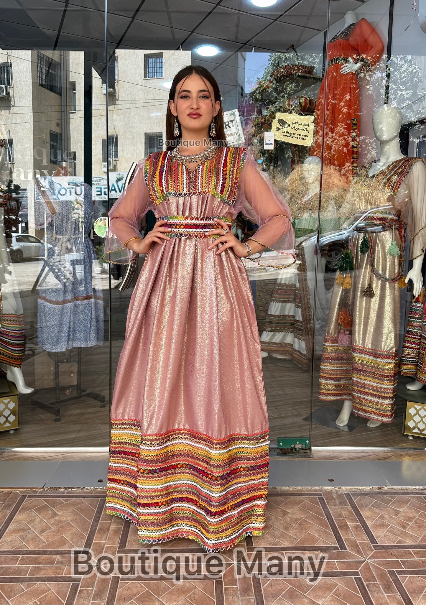 Robe kabyle moderne Numidia