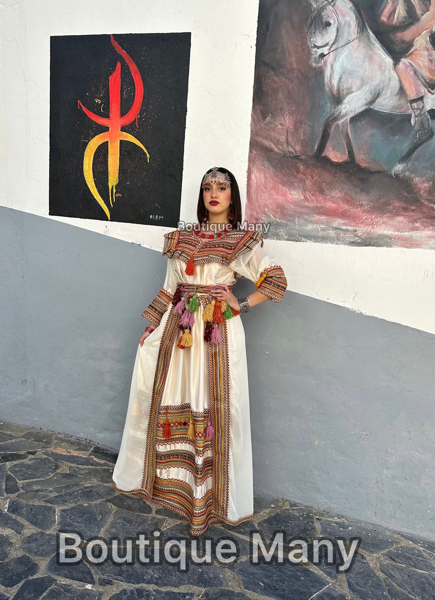 Robe kabyle moderne Chihane