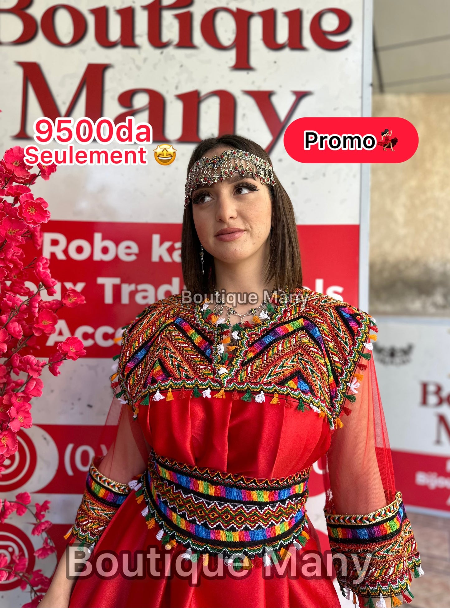 Robe kabyle moderne Mima