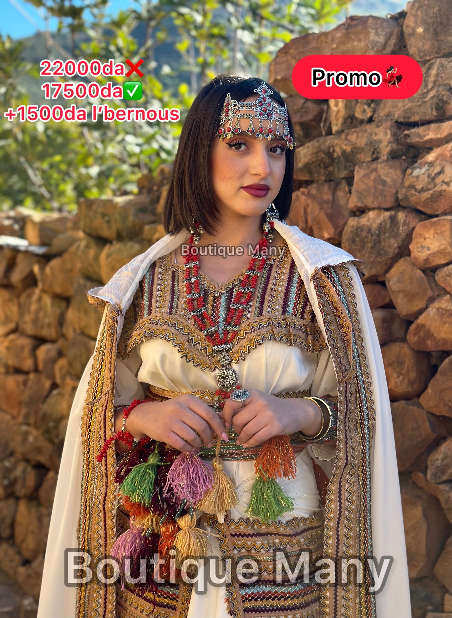 Robe kabyle moderne Thasseda