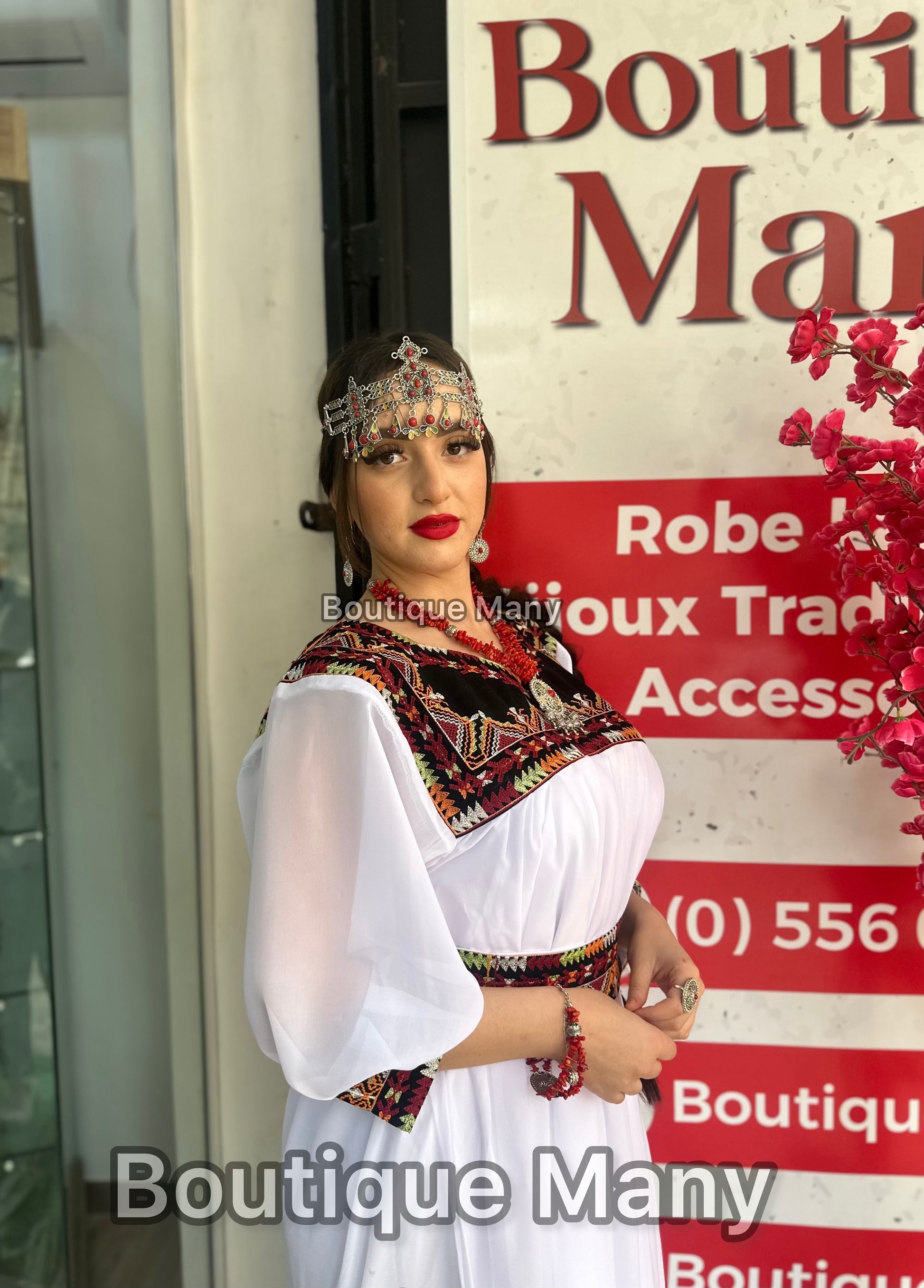 Robe kabyle moderne Dîna