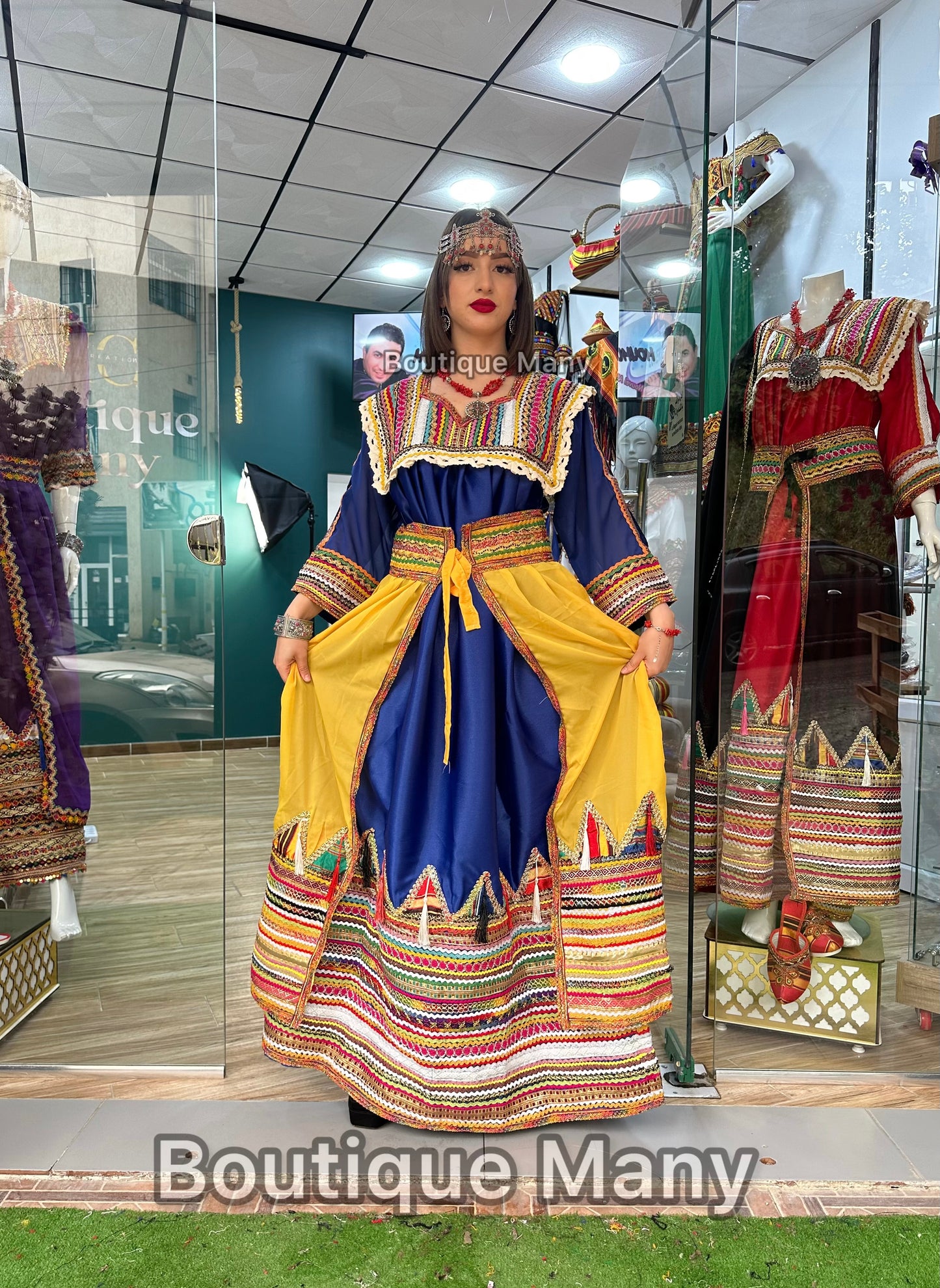 Robe kabyle moderne Bina