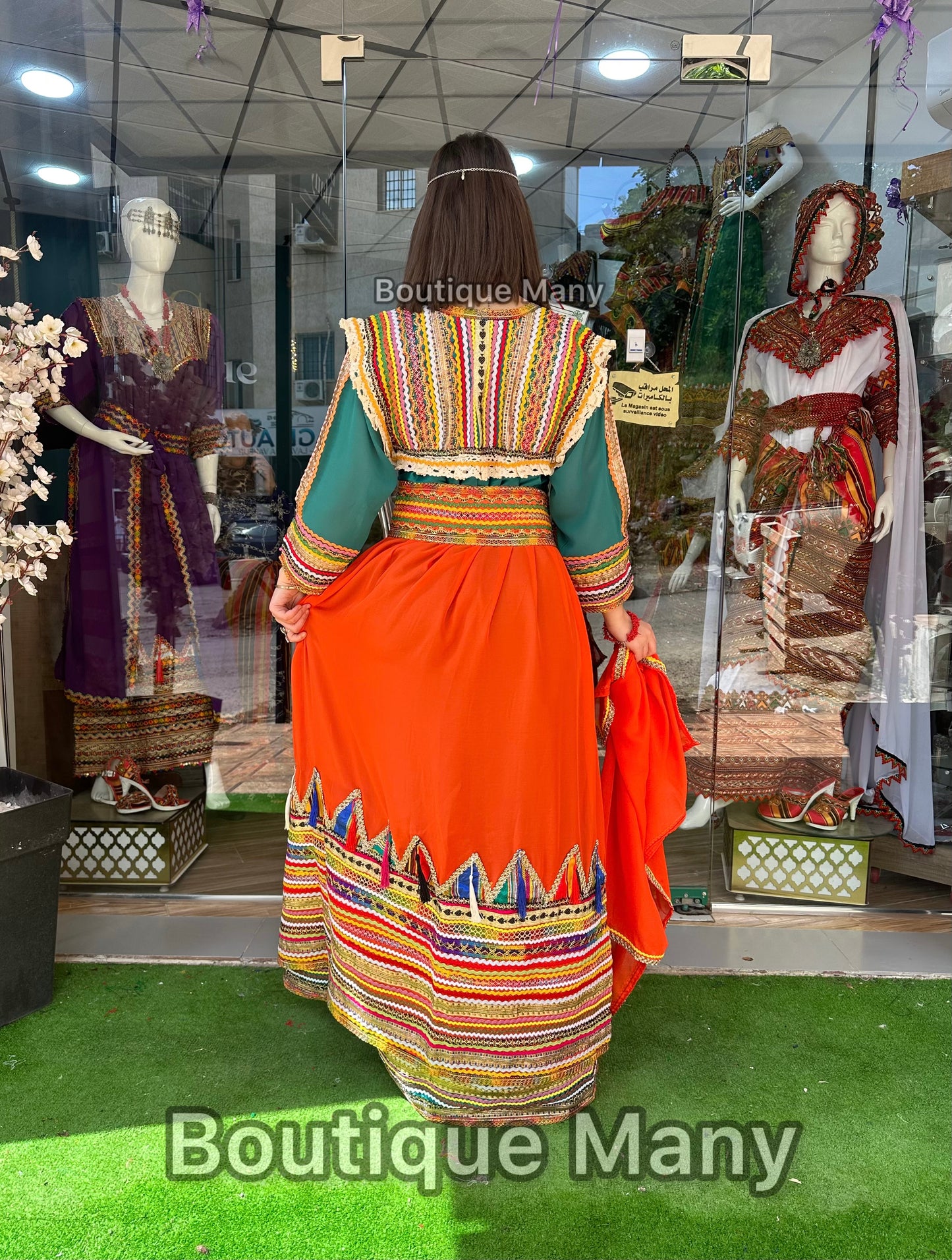 Robe kabyle moderne Bina