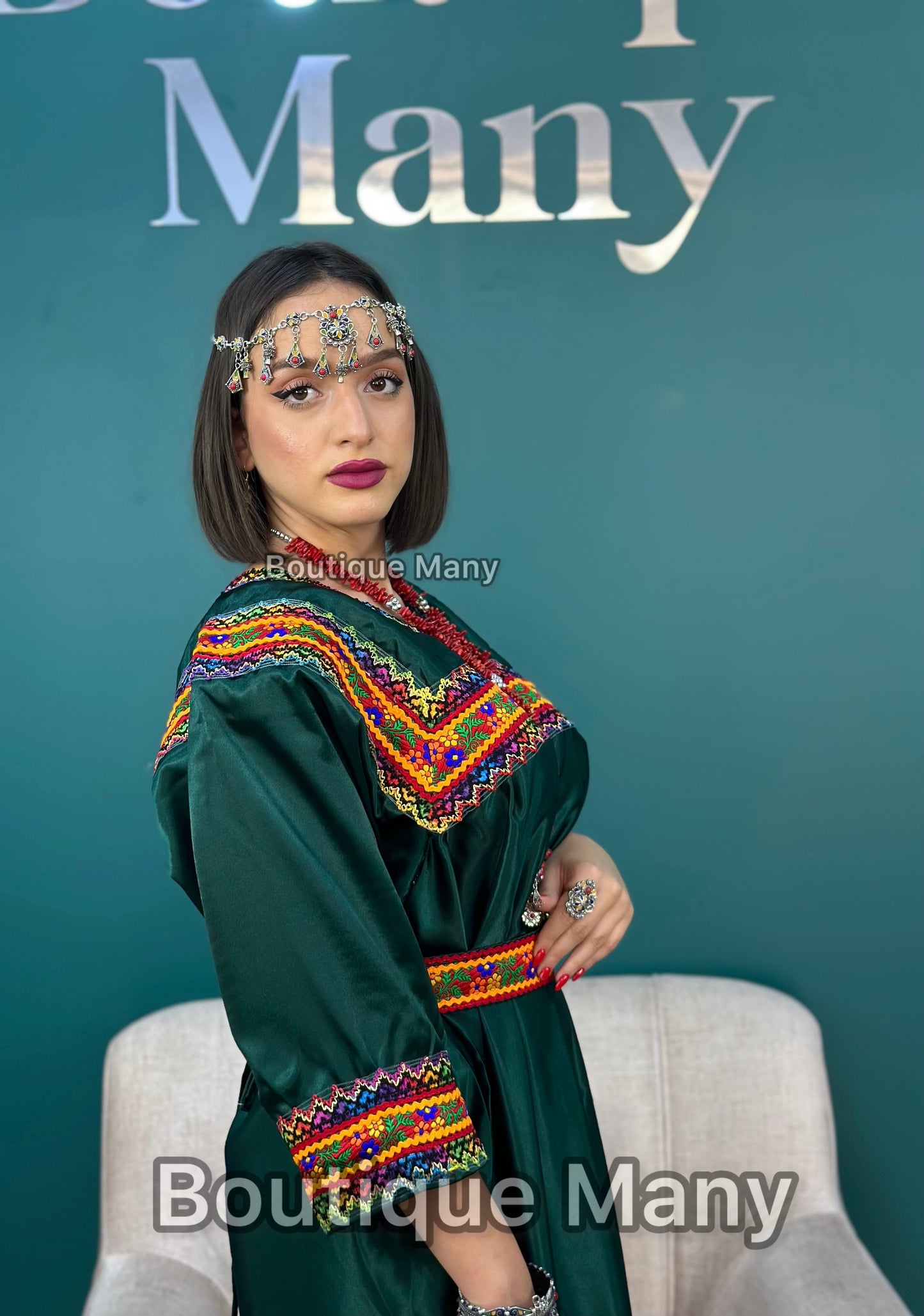 Robe kabyle moderne Nina