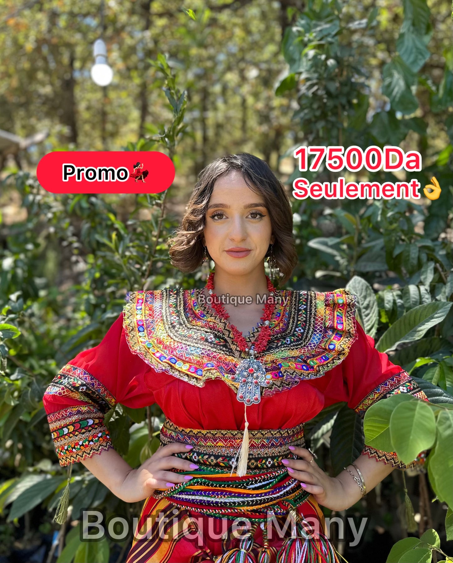 Robe kabyle moderne Lèna