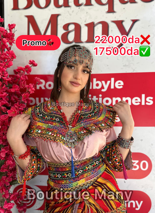 Robe kabyle moderne Lèna