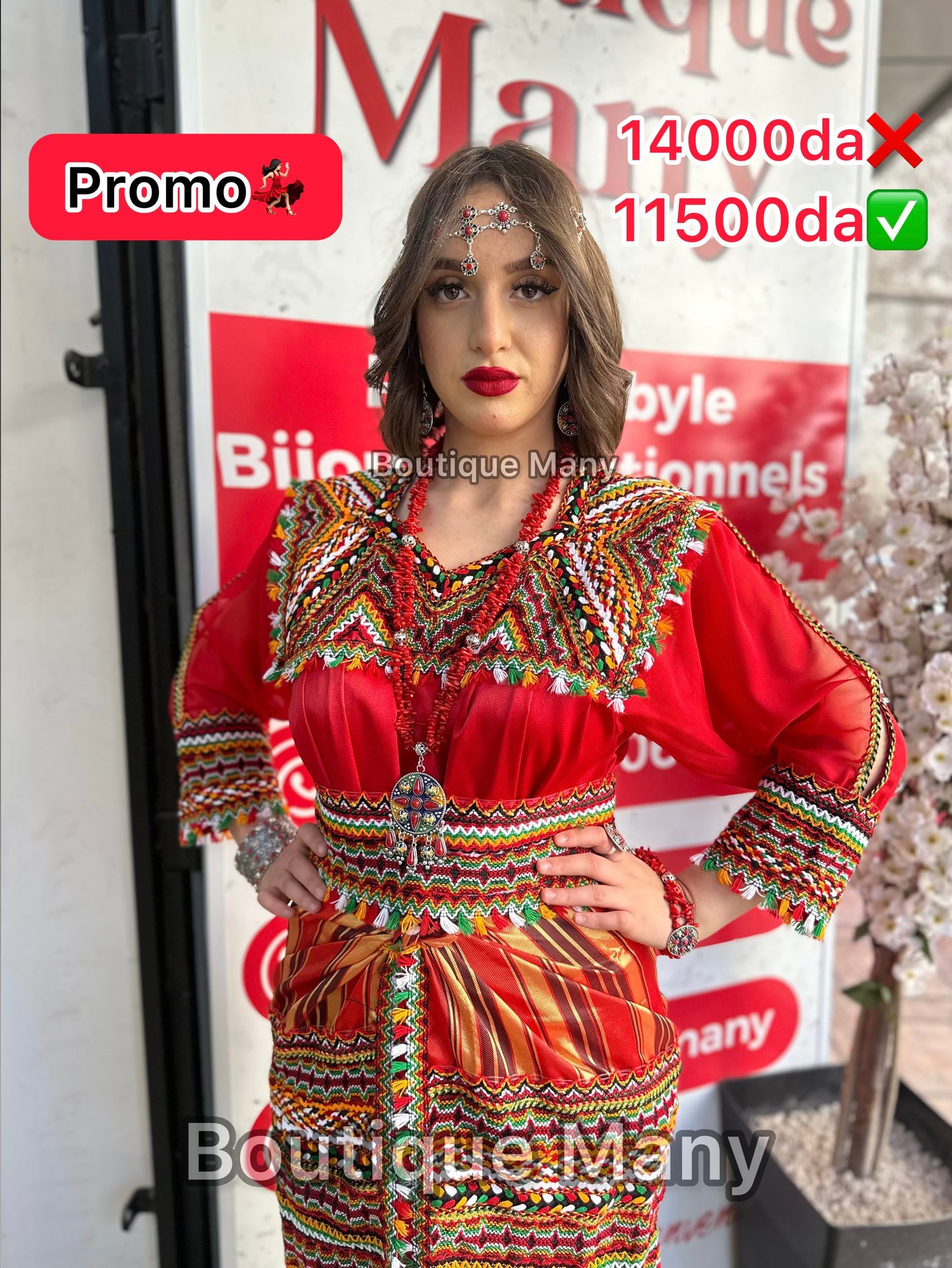 Robe kabyle moderne Thileli