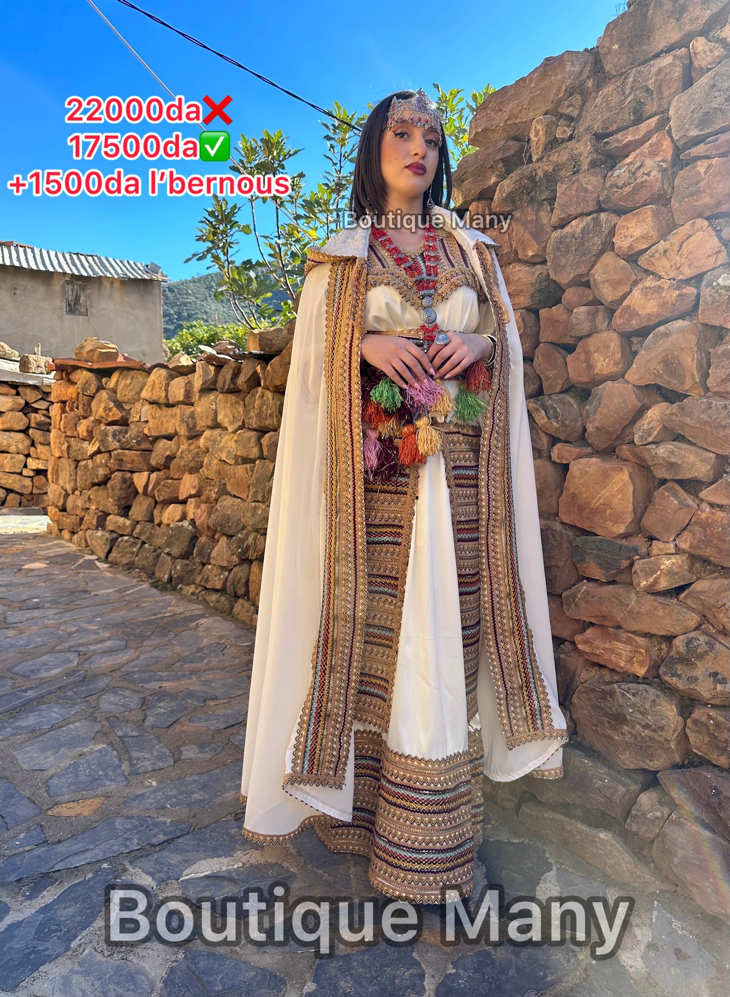 Robe kabyle moderne Thasseda