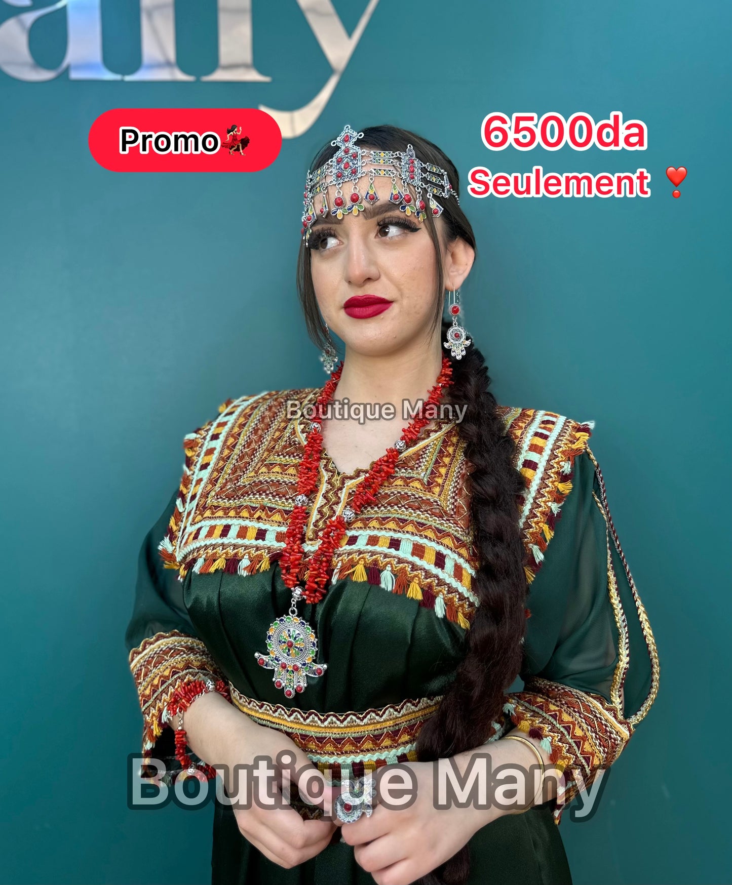 Robe kabyle moderne Zira